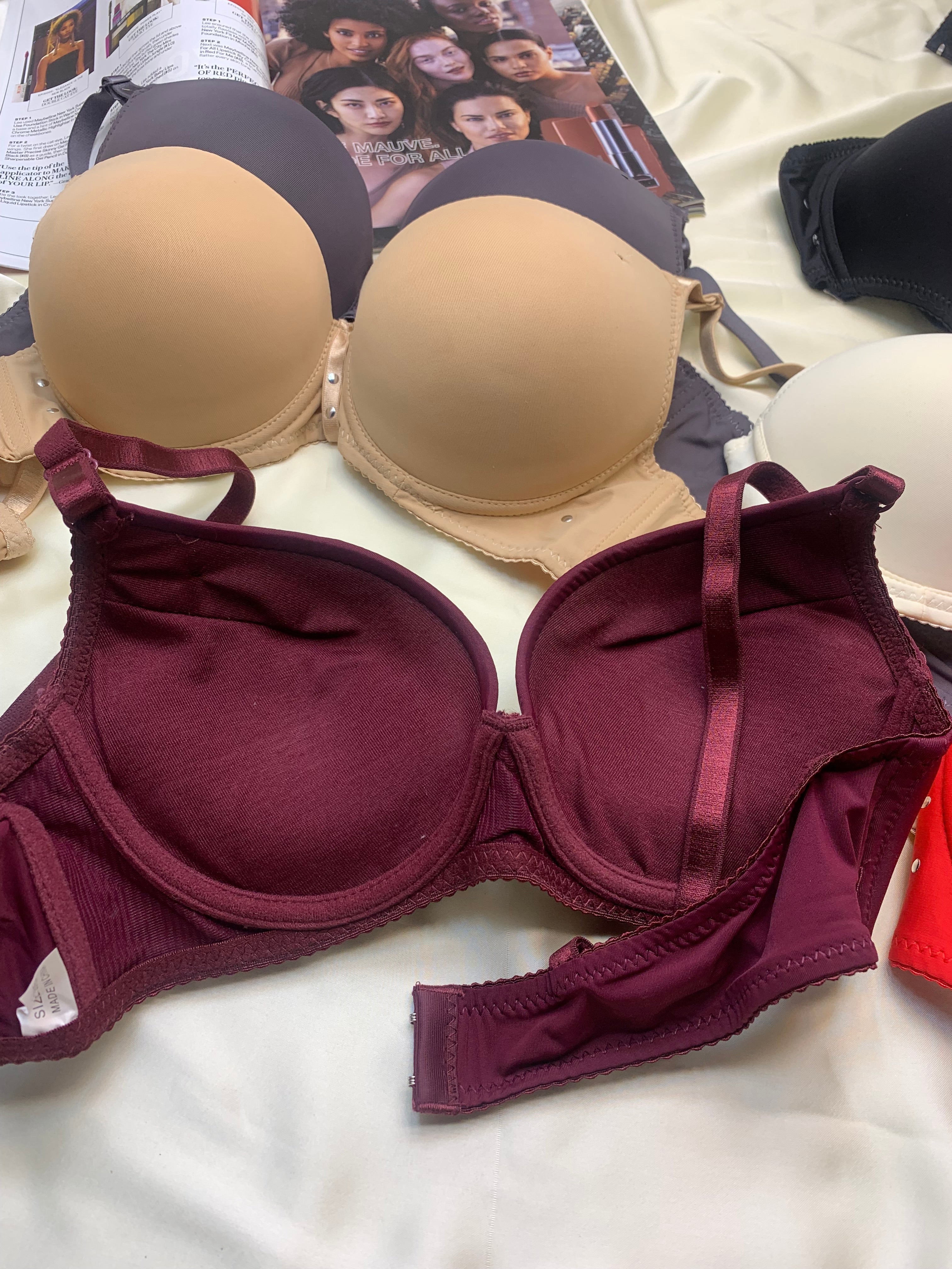 Elegant Double Padded Pushup Wired Bra