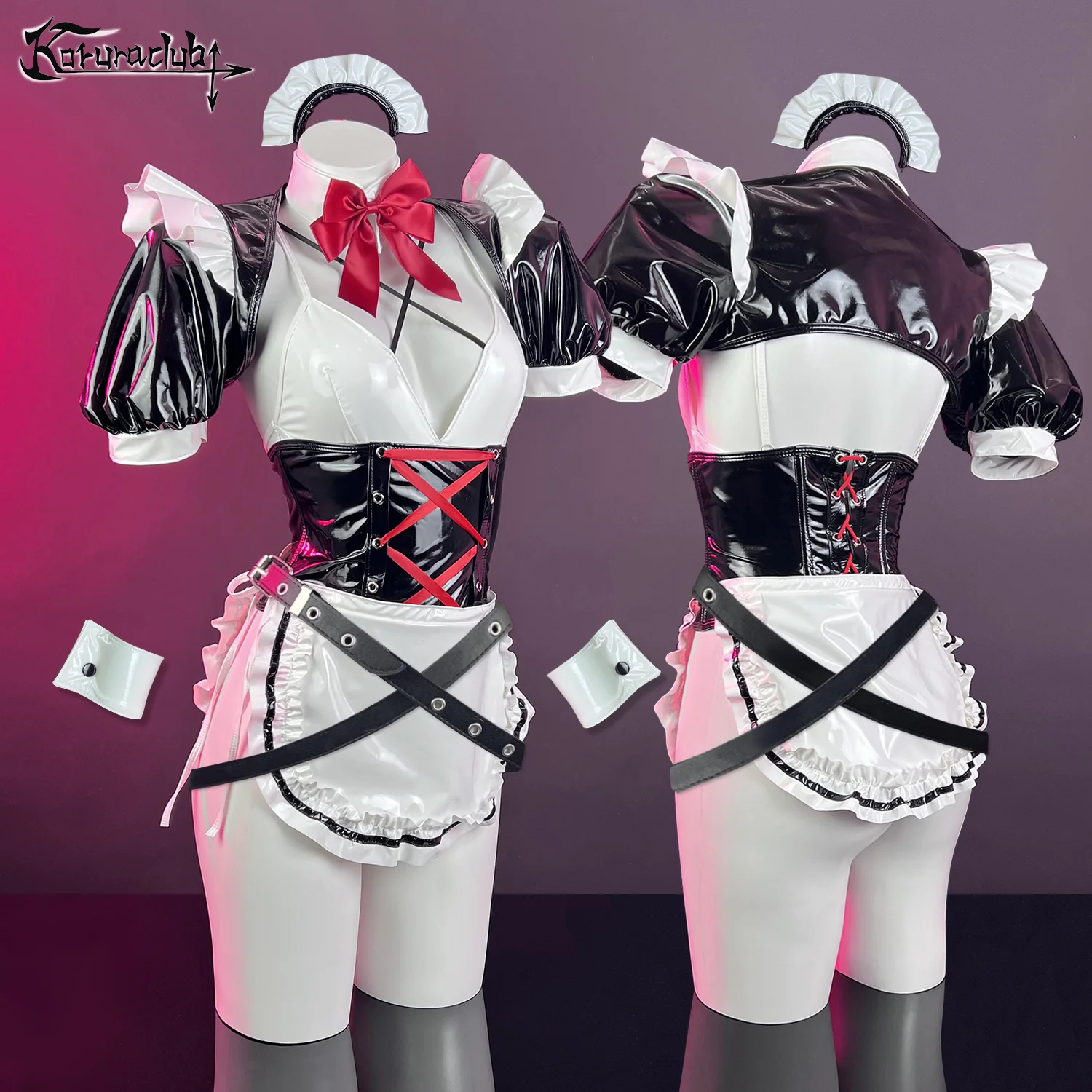 Cute maid outfit（7--Piece Set）HA2874
