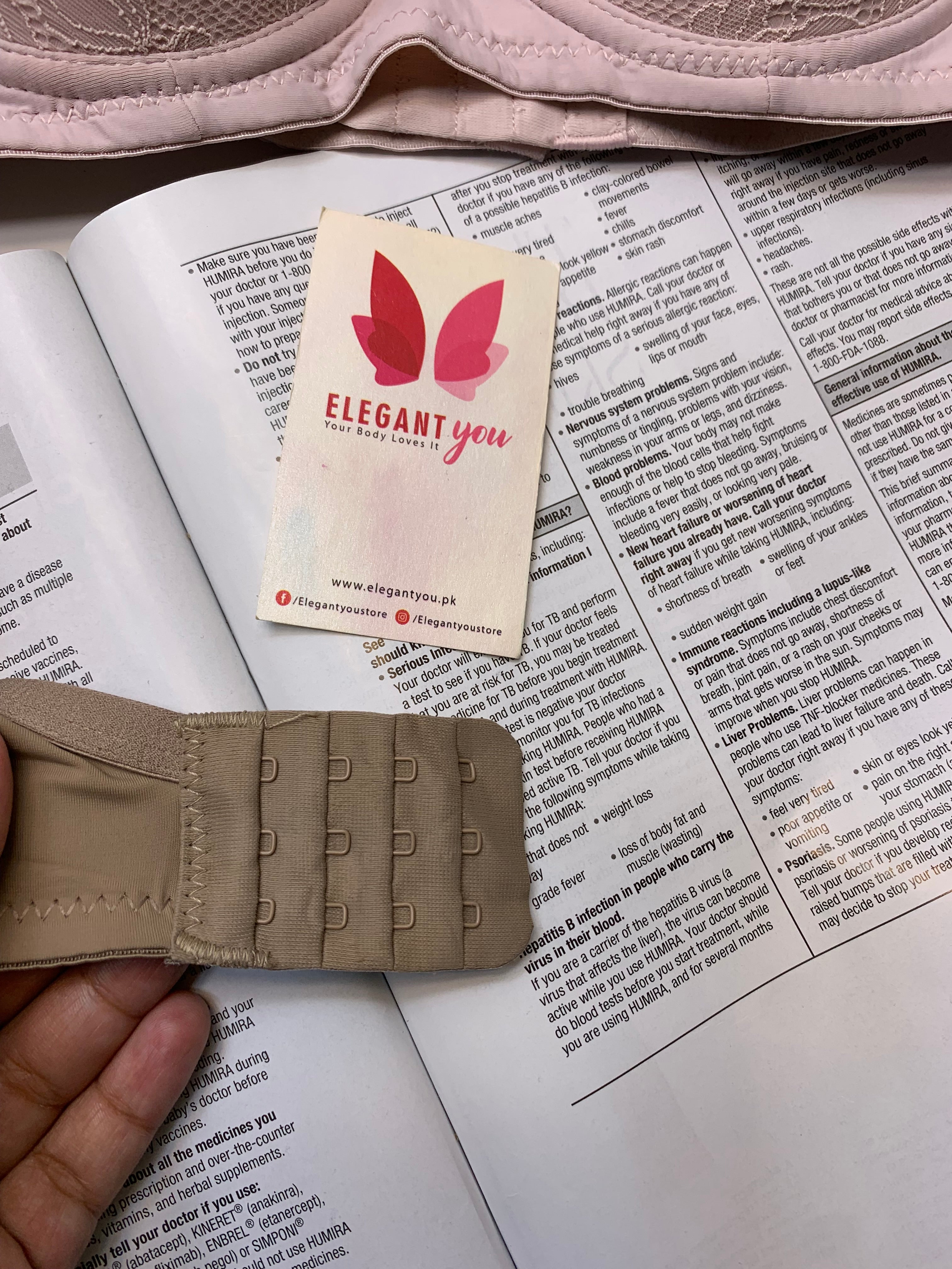 Elegant Double Padded Pushup Wire Bra (Pack of 2)