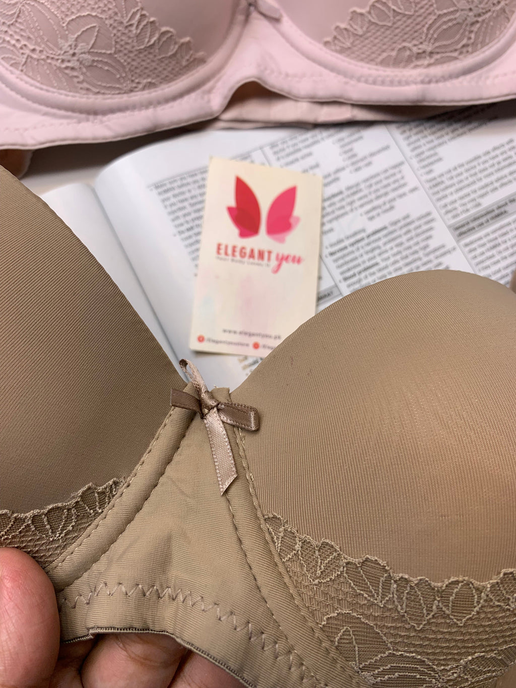 Elegant Double Padded Pushup Wire Bra (Pack of 2)