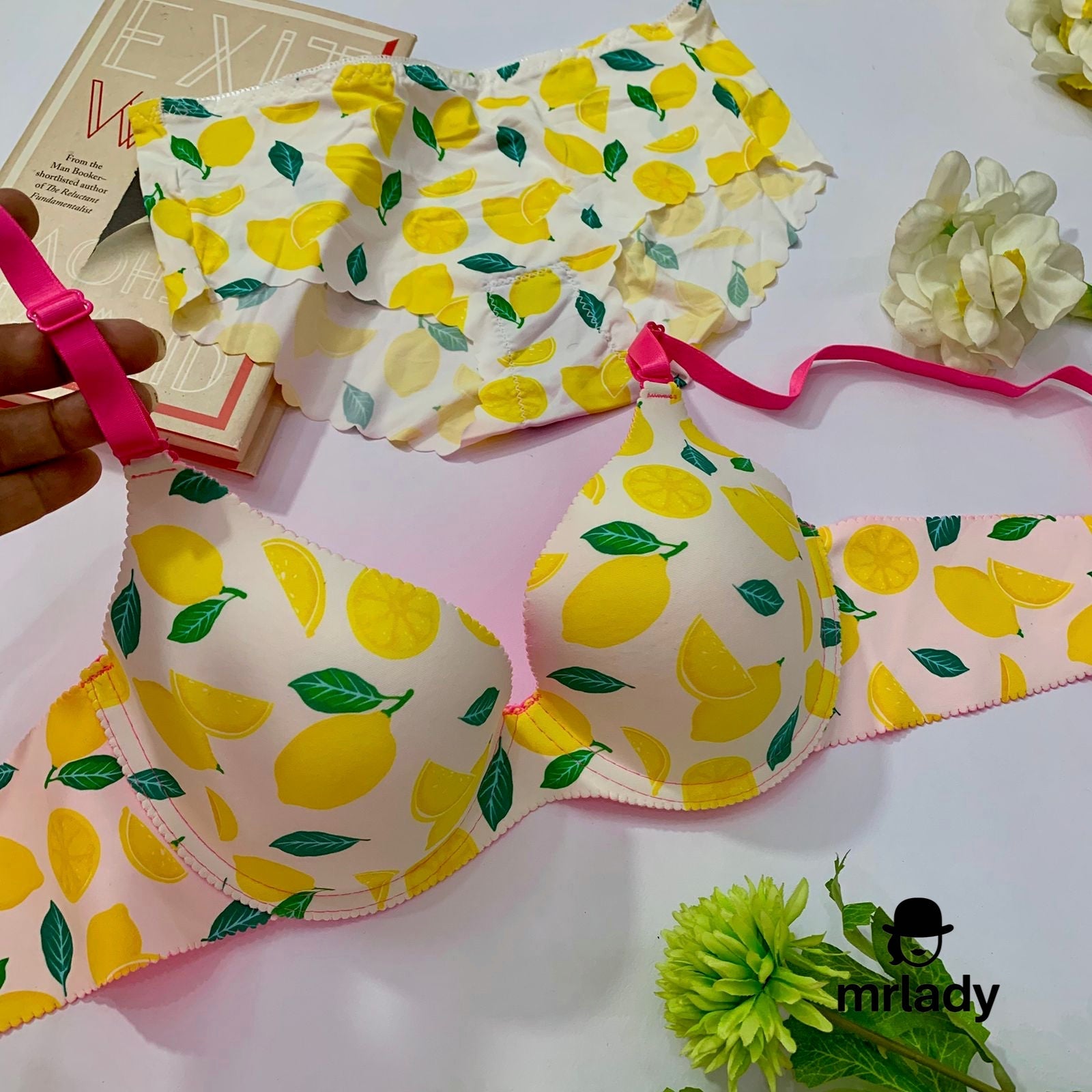 ROGER THIN PAD BRA SET