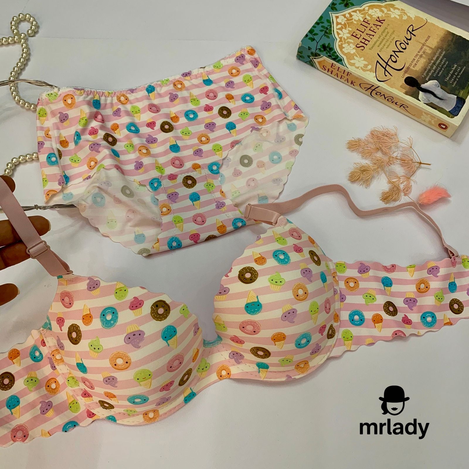 ROGER THIN PAD BRA SET