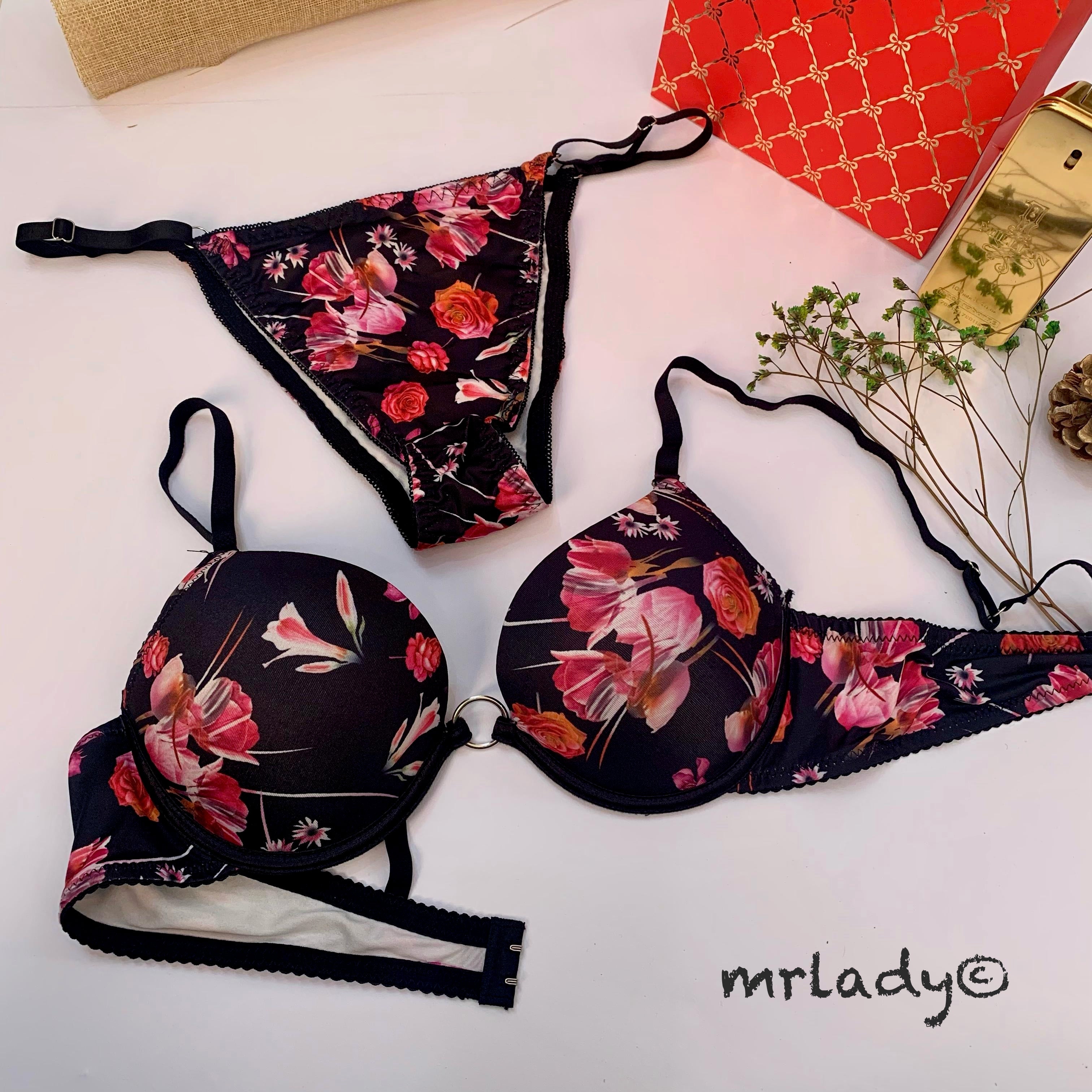 3 PART THIN PAD BRA SET