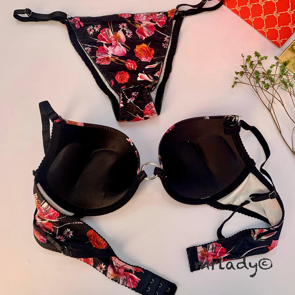 3 PART THIN PAD BRA SET