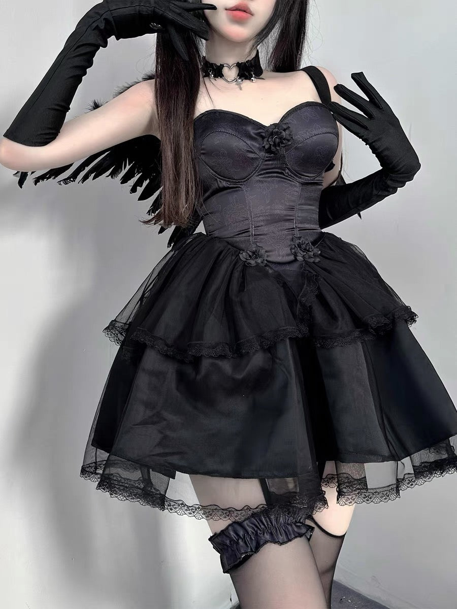 Ballet suspender dress HA2220