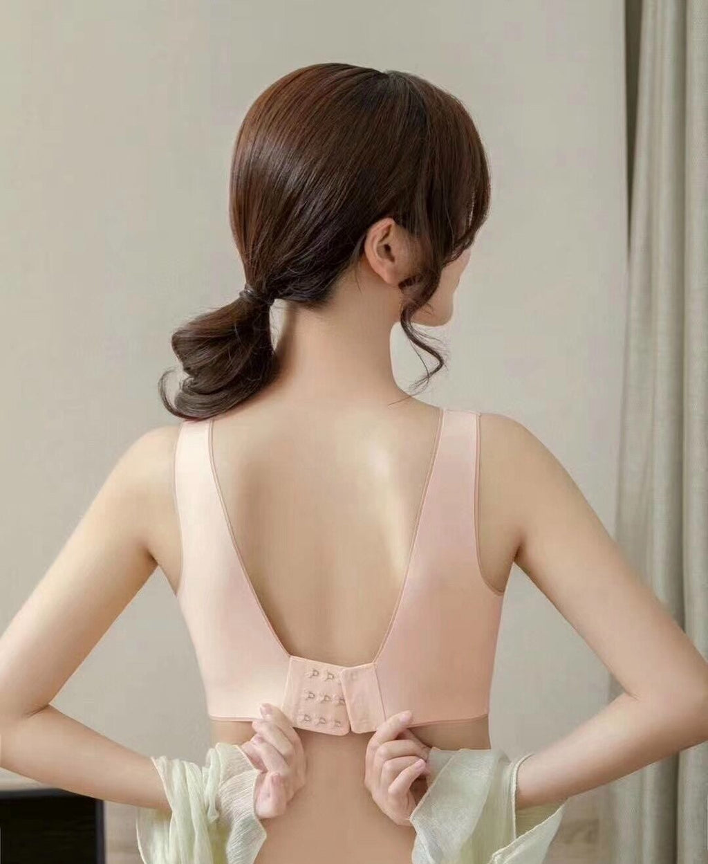 (Pack of 2) AEROZEN Seamless Sports-Sleep Vest Bra